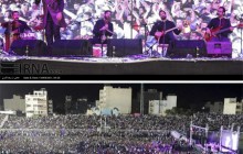 کنسرت چهل هزار نفری در شیراز